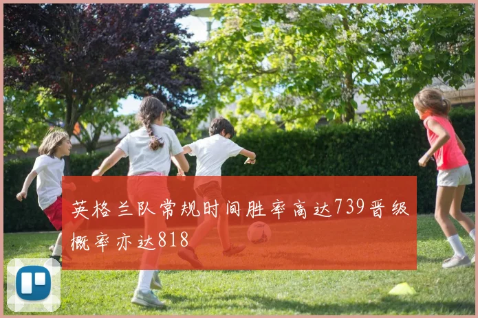 英格兰队常规时间胜率高达739晋级概率亦达818